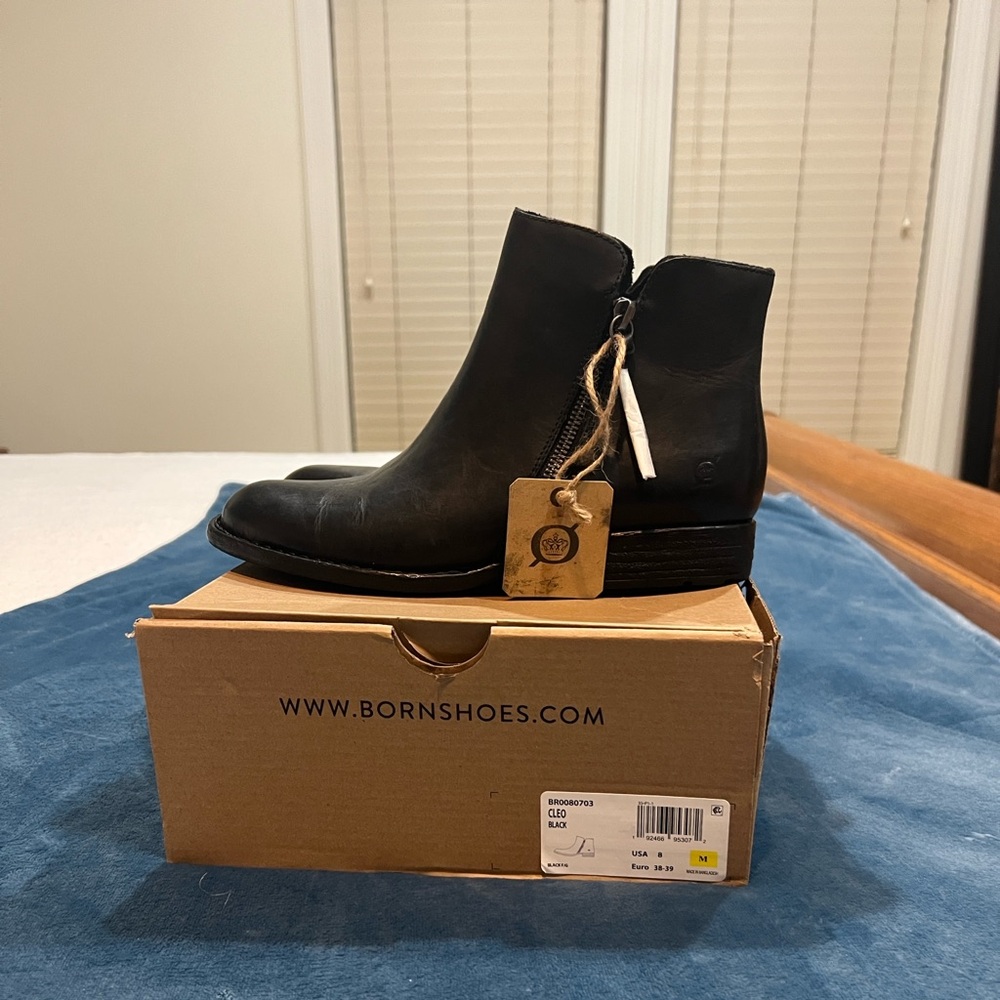 Born Women's Black Ankle Boots